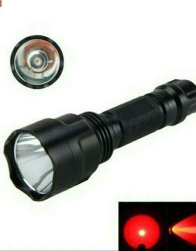 Linterna luz roja + soporte de regalo