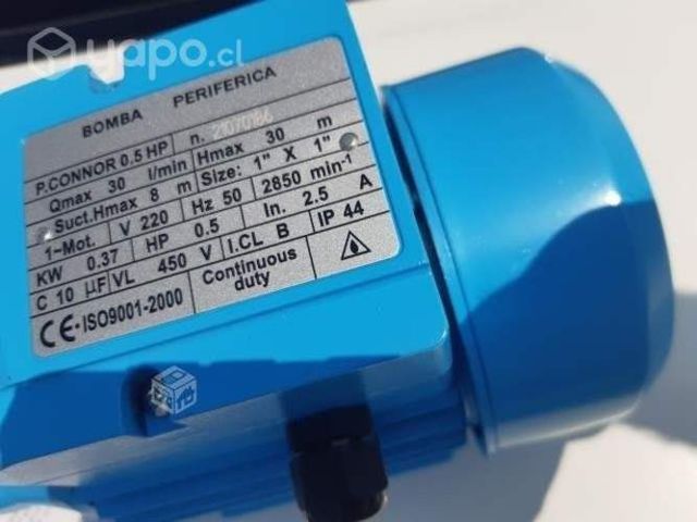 Bomba periférica 0.5 HP nueva