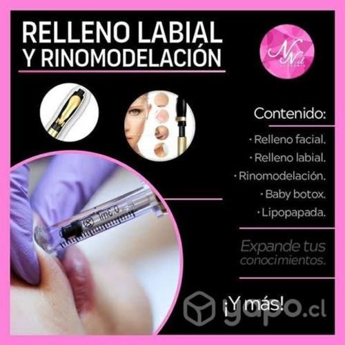 Curso de relleno labial y rinomodelacion con kit