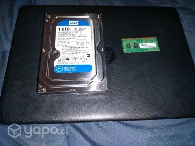Disco duro, ssd, ram notebook