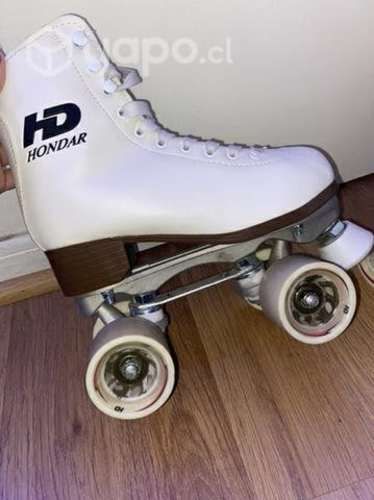 Patin artístico Hondar plancha de aluminio talla36