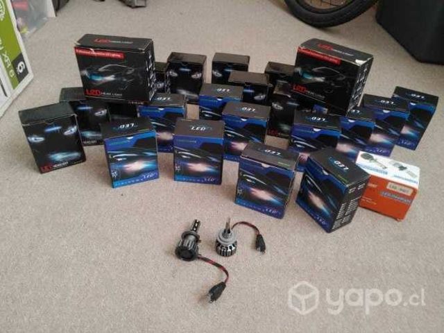 Ampolletas LED CHIPS LUXEON ZES H7 20.000 lm