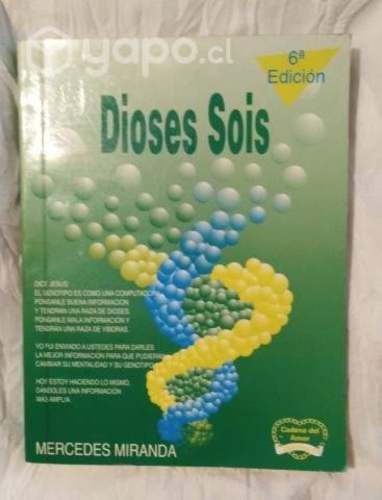 Libro Dioses sois, Mercedes Miranda