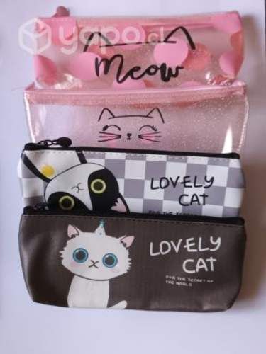 Estuches diseños kawaii