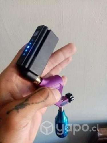 Maquina de tatuaje rotativa