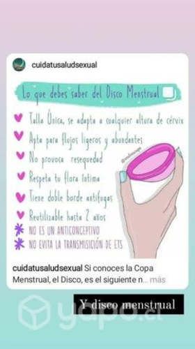 Disco menstrual