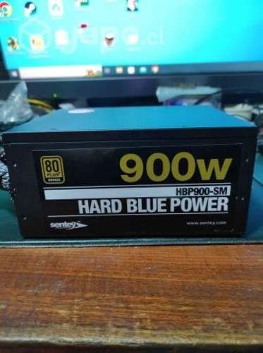 Fuente de poder Gaming 900 watts certificada