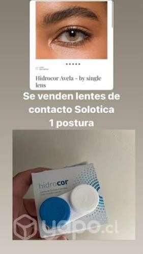 Lente de contacto Solotica