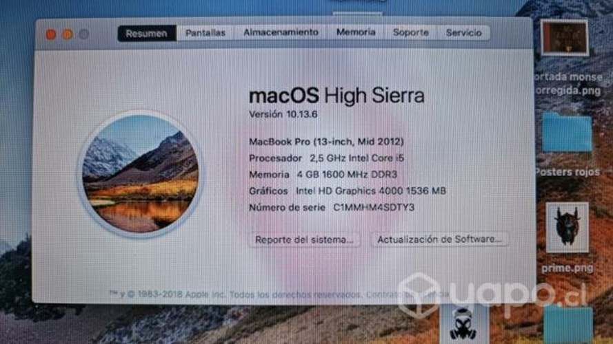 MacBook Pro 13" mid2012