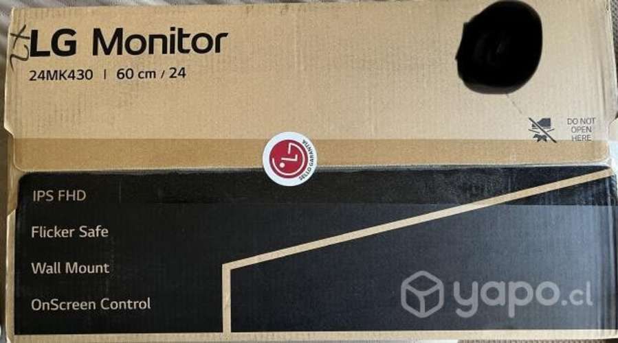 Monitor lg 24mk430 (Nuevo - Sellado)