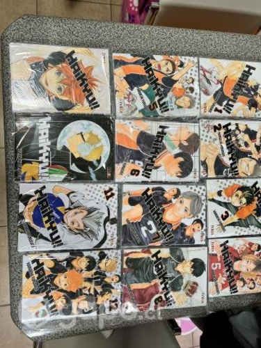 Mangas haikyu 12 tomos nuevos sellados ivrea