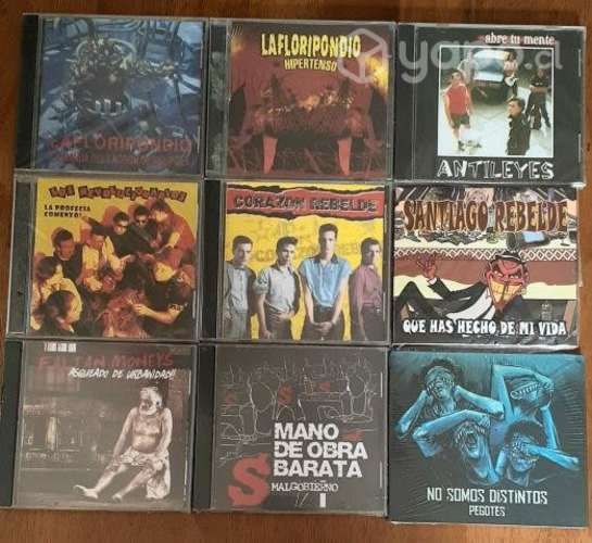 CDs Punk Ska bandas Chilenas