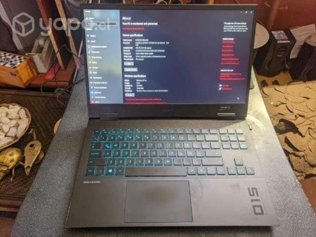 Omen 15 rtx 2070 i7 décima generación 144hz