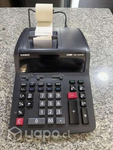 Calculadora Casio con rollo de papel
