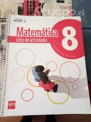 Matemática libro de actividades 8 básico