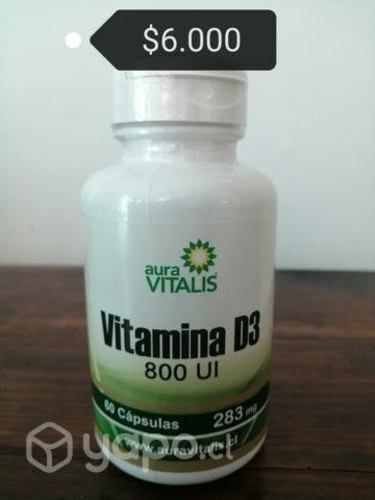 Vitamina D3 60 capsulas