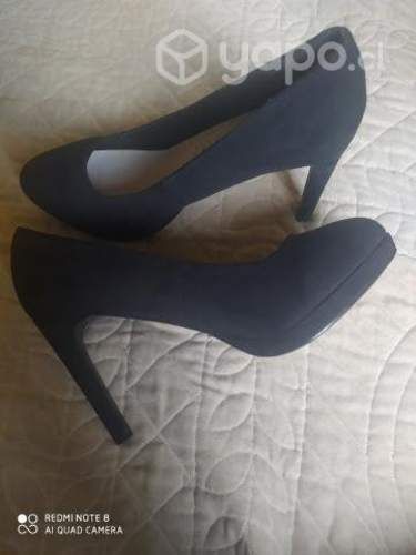 Lindos zapatos, taco alto nuevos