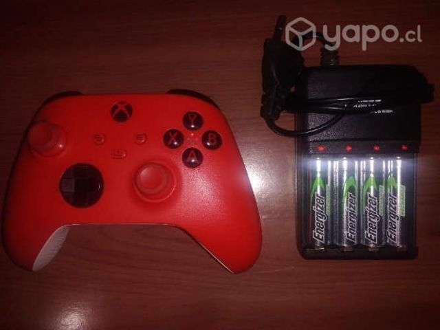 Control XBOX ONE/SERIES PULSE RED + cargador