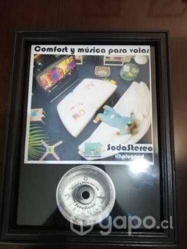 CD decorativo soda stereo original
