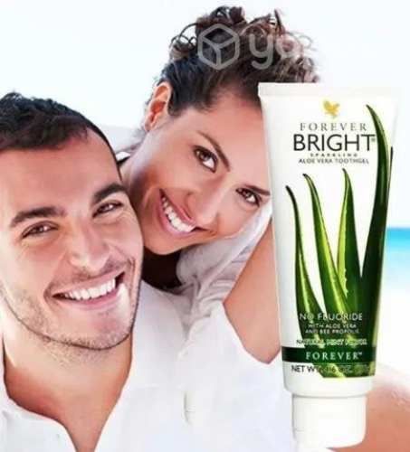 Pasta Dental De Aloe Vera Sin Flúor, Forever Brigh