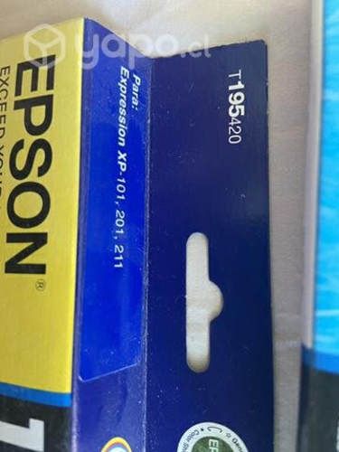 7 cartuchos Tinta Epson 195 XP-101, 201, 211
