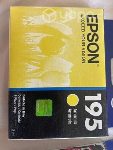 7 cartuchos Tinta Epson 195 XP-101, 201, 211