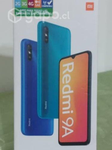 REDMI 9A SKY BLUE liberado para todas En caja