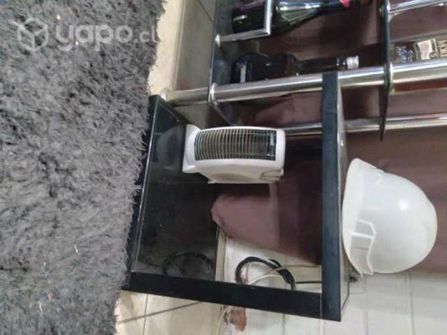 Bar de cristal con 2 esquinero