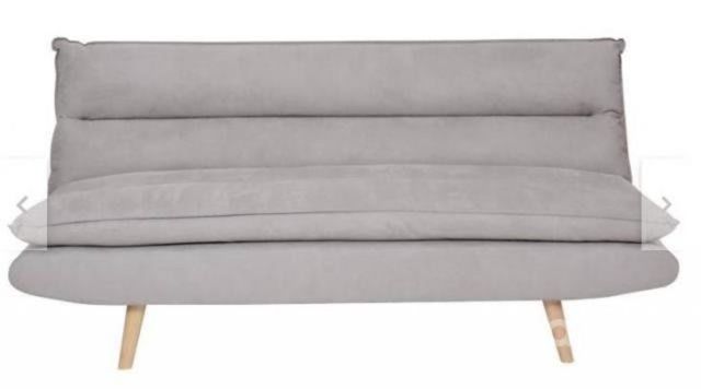 Just Home Collection Futón 191x98x89 cm gris
