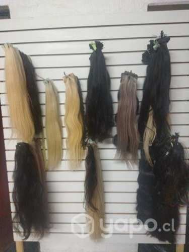 Extensiones pelo peruano, brasileño, indones