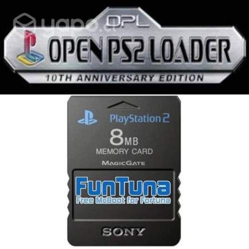 MEMORY CARD PS2 CON OPL Freemcboot Funtuna Fork