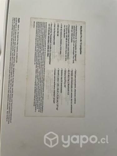 MacBook Pro 2019 Intel