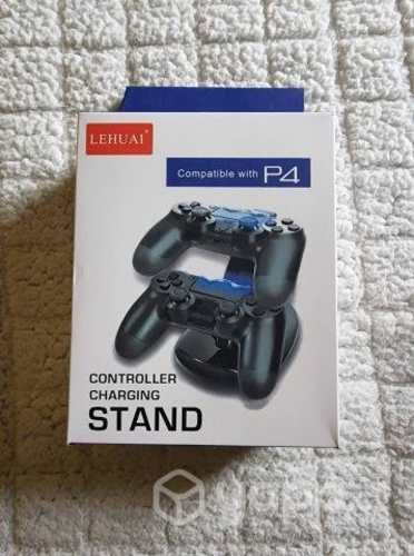 Estacion de carga y Cargador Ps4
