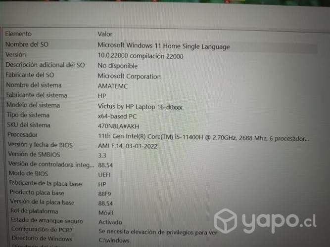 Notebook HP Victus