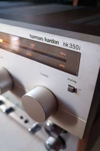 Receiver HIFI Vintage Harman Kardon - hk350i