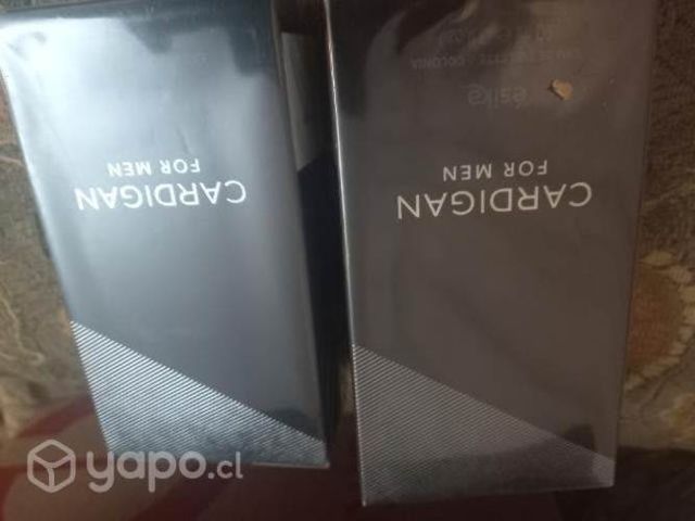 Perfume hombre cardigan de esika