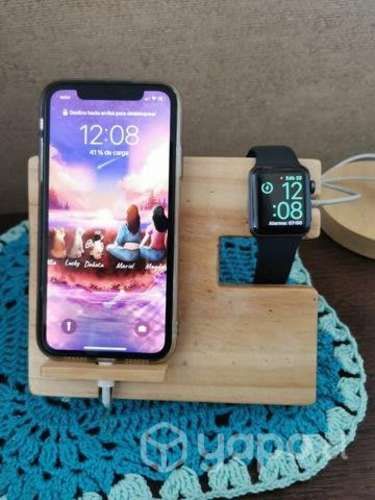 Soporte o Stand de Carga IPhone y Apple Wacht