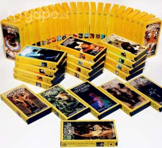 Colección Libros + VHS National Geographic