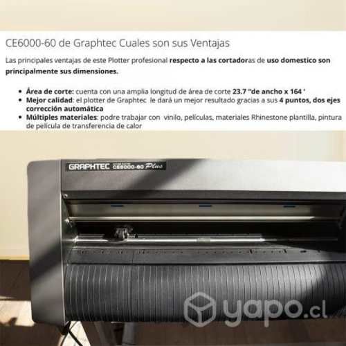 Plotter GRAPHTEC modelo CE 6000 - 60 PLUS