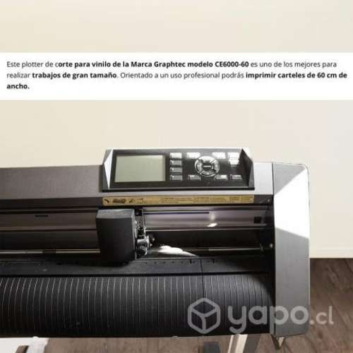 Plotter GRAPHTEC modelo CE 6000 - 60 PLUS