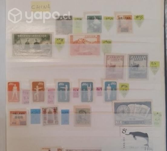 Estampillas China