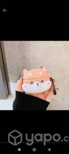 Audífonos inpods i12+ funda de cilicona