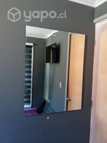 Espejos flotantes biselados