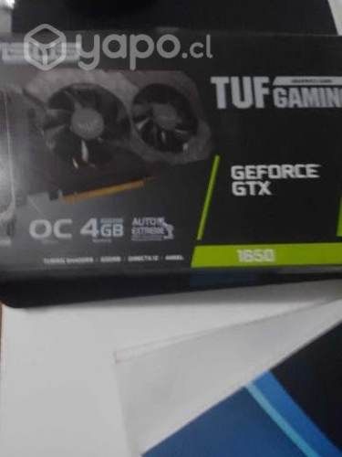 Tarjeta grafica Gtx 1650 4gb asus tuf gaming oc n