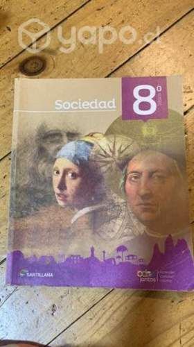 Libro Sociedad 8 Básico Santillana