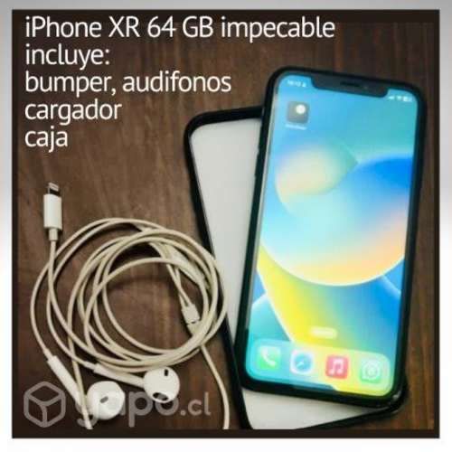 IPhone XR 64 GB impecable