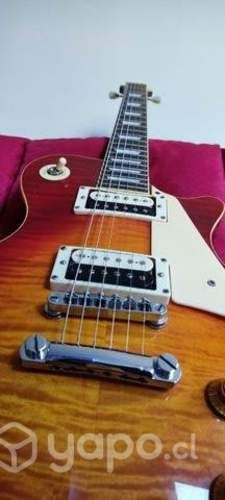 Guitarra eléctrica les Paul cherry seymour dunkan