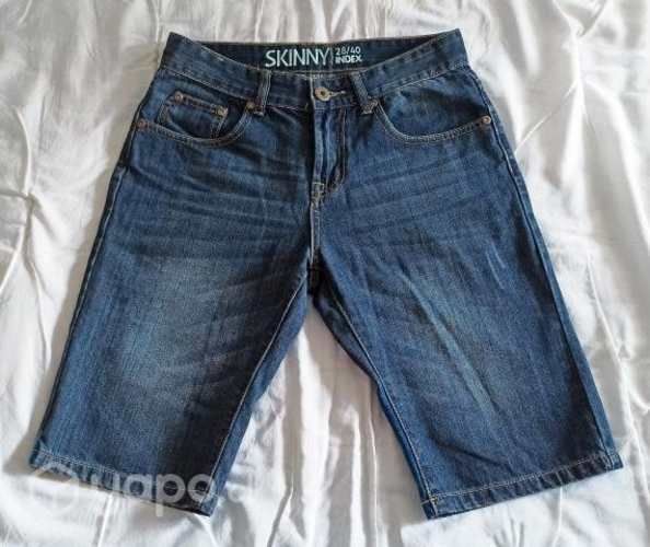 Shorts Jeans Denim Talla 40 Skinny