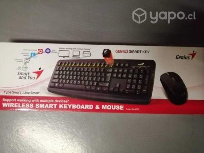 Kit teclado y mouse Genius