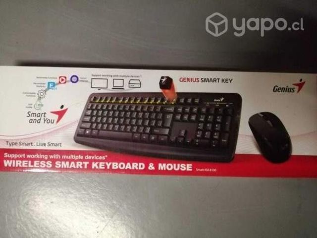 Kit teclado y mouse Genius